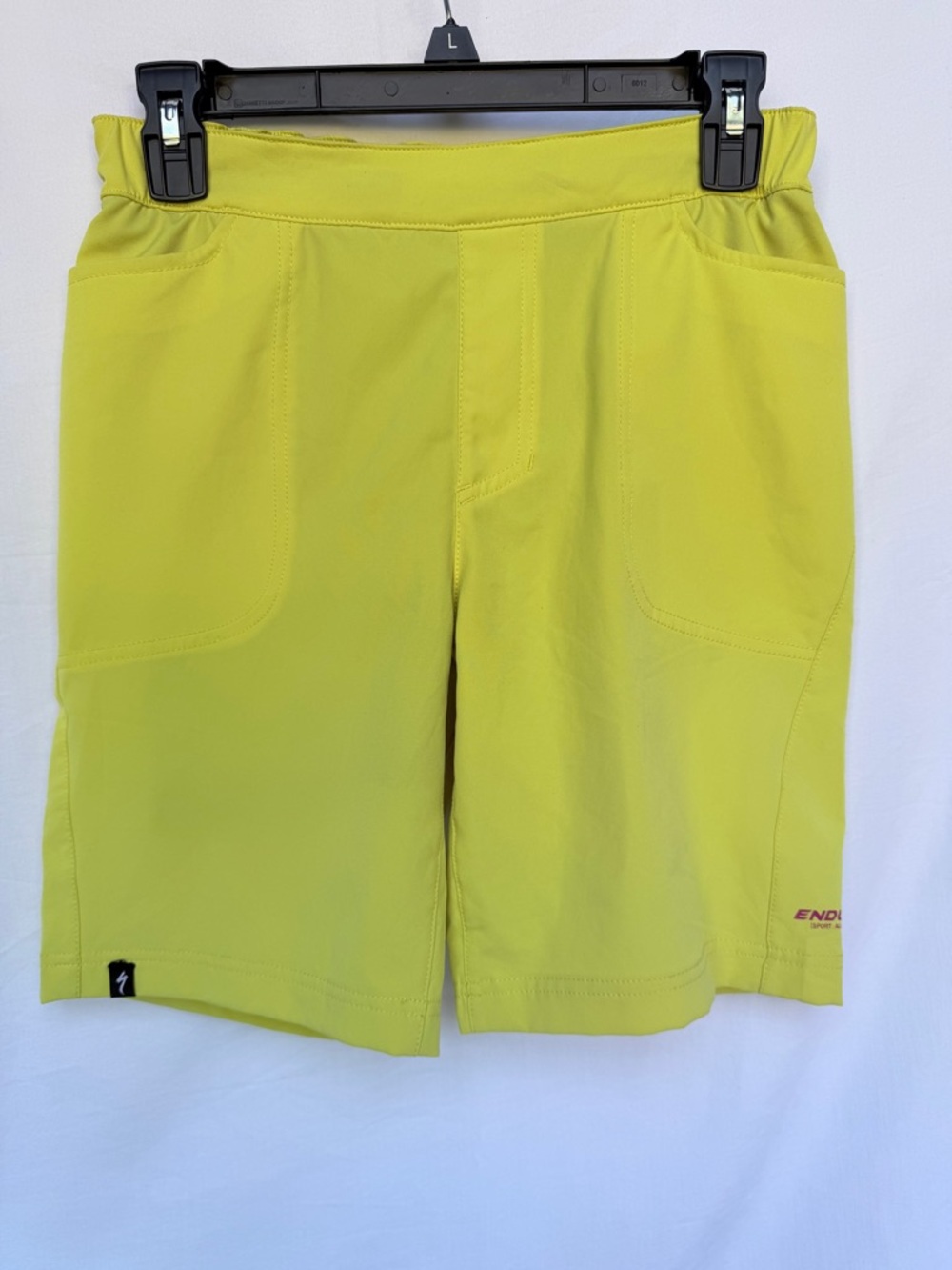 Specialized Kids Lime Green Athletic Shorts